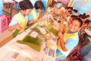 กิจกรรมวันลอยกระทงระดับประถมศึกษา 25 พฤศจิกายน 2558