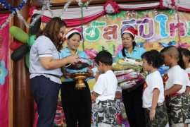 กิจกรรมปีใหม่  ระดับอนุบาล 2558