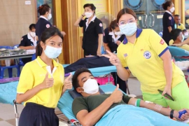 บริจาคโลหิต ครั้งที่ 1 ปีการศึกษา 2565