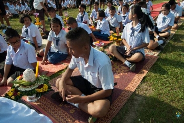 พิธีร้อยดวงใจ วันทา บูชาครู ระดับประถม และ มัธยม 2561 (กิจกรรมไหว้ครู ระดับประถมและมัธยม 14-06-2561)