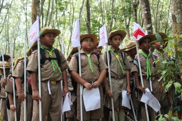 กิจกรรมค่ายลูกเสือ ป.4 2558