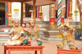 กิจกรรมเเผยแพร่วัฒนธรรมไทยด้านการแสดงโขนและศิลปวัฒนธรรมไทย วันที่ 19 ธันวาคม 2558