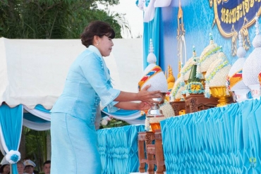 พิธีจุดเทียนถวายพระพรชัยมงคล  สมเด็จพระนางเจ้าสิริกิติ์ พระบรมราชินีนาถ พระบรมราชชนนีพันปีหลวง 12 สิงหาคม 2562