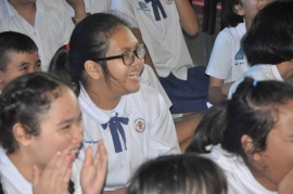 กิจกรรมแนะแนวสถานศึกษา ณ โรงเรียนวงศ์วิทย์ วันที่ 21 ธันวาคม 2558