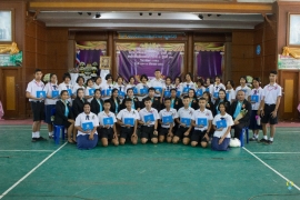 พิธีรับประกาศนียบัตร ระดับ ม.3 ปีการศึกษา 2560 18032561