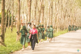 กิจกรรมค่ายลูกเสือและเนตรนารี ระดับ ม.2  27-01-2561