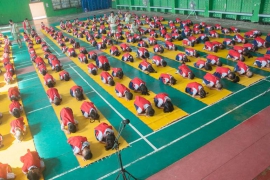 กิจกรรมอบรมคุณธรรมและจริยธรรม ระดับอนุบาล 3  (07-10-2563)