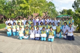 กิจกรรมจิตอาสาโครงการสัจจะออมทรัพย์ปีที่ 18 25022559