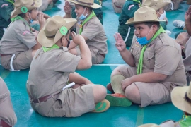 กิจกรรมค่ายลูกเสือ เนตรนารี ป.5 18-12-2563