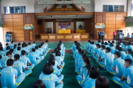 โครงการปฐมนิเทศและกิจกรรมสายสัมพันธ์น้องพี่ ศรี พ.ต. 19-05-2561